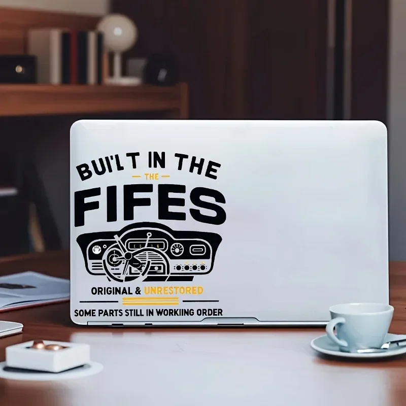 1PC 50년대 내장형 비닐 자동차 스티커 - 자동차, 노트북, 차고용 탈착식 자가 접착 데칼 |   향수를 불러일으키는 클래식 자동차