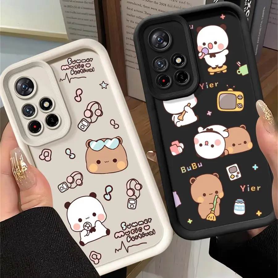Case for Xiaomi Poco F8 X3 Pro C61 C50 X3 NFC C51 Phone Cover Funny Catoon Dudu Bubu