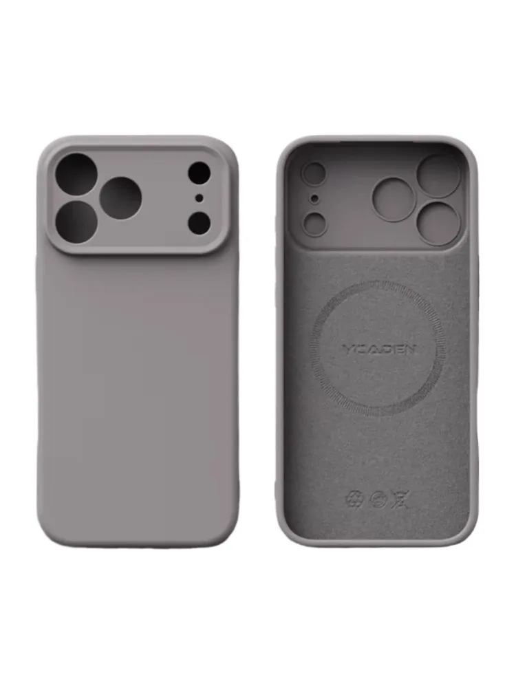 Oficjalne magnetyczne etui ochronne na telefon Apple iPhone 17 Pro Max 16 15 14 13 12, silikonowe, gładkie, miękkie etui na tył. — 2