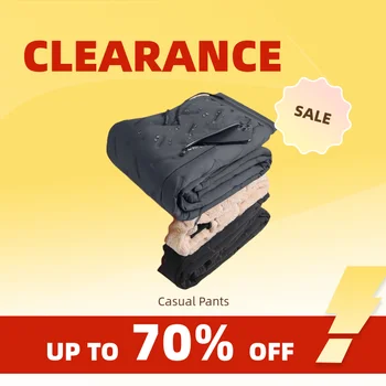 Clearance_Winter Sweatwear الرجال أفخم سميكة الصوف Sweatpant...
