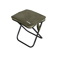 PACOONE Outdoor Camping Chair Golden Aluminum Alloy Folding Chair With Bag Stool Seat Fishing Camping