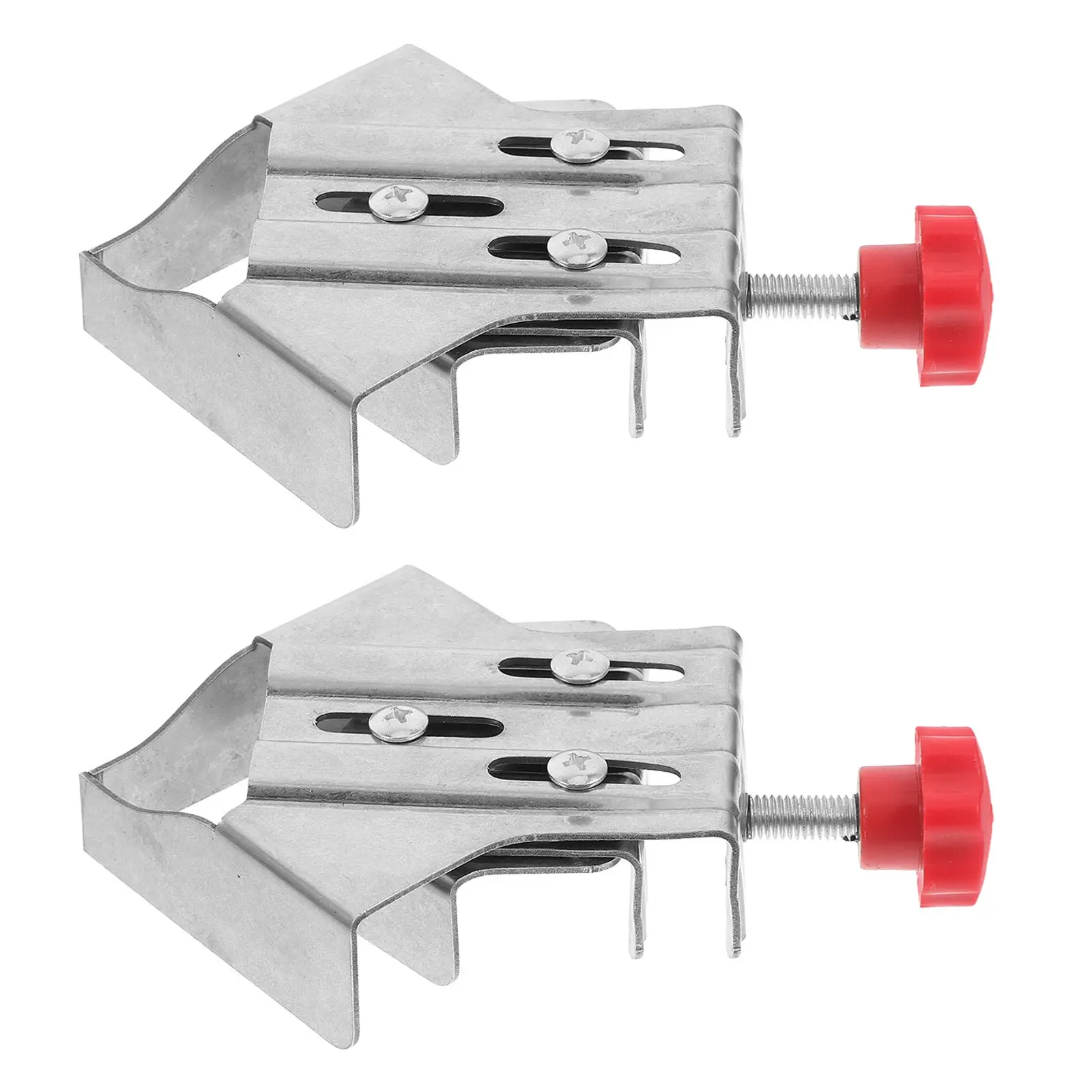 2Pcs Right Angle Clamp Adjustable Stainless Steel Corner Clamp for Woodworking Picture Frame Quick Lock Heavy Duty Corner