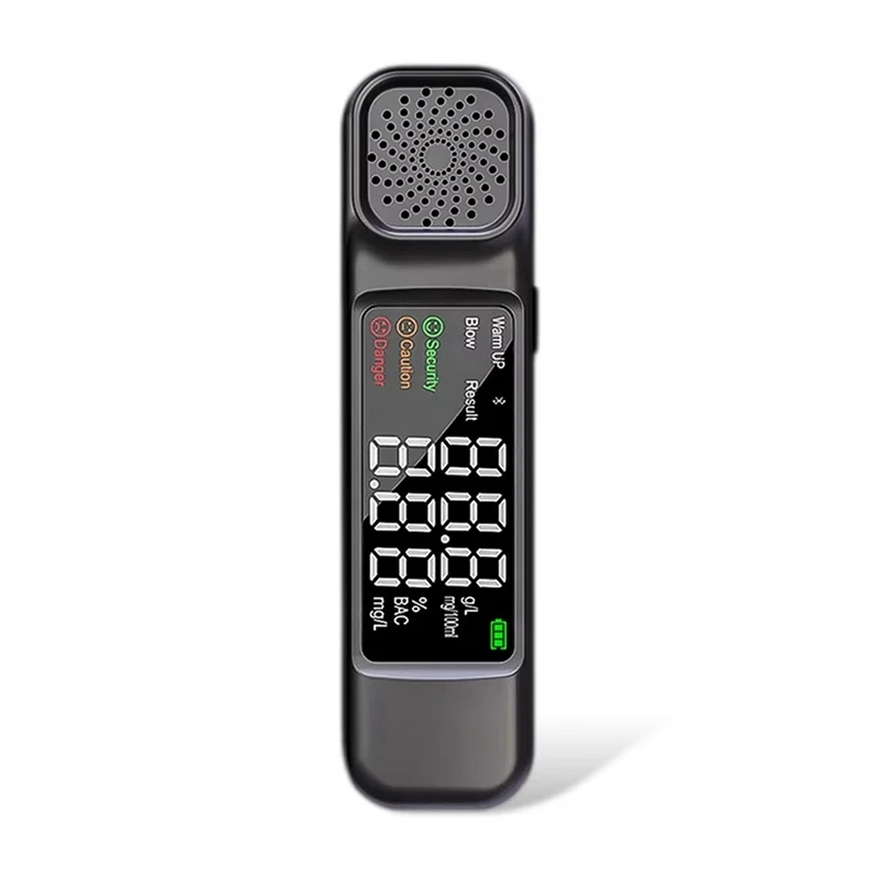 

ABSS-New AM03 Professional Alcohol Breathalyzer Non-Contacting Breath Blow Tester 10S Quick Response Alkohol Sensor