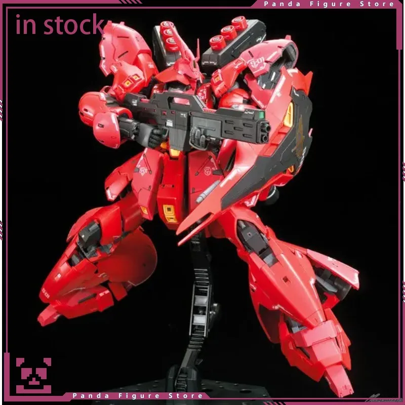 

In Stock Bandai RG 29 SAZABI MSN-04 Char‧Aznable 1/144 Action Figure GUNPLA Boys Toy Mecha Model Gift Assembly Kit Collectible