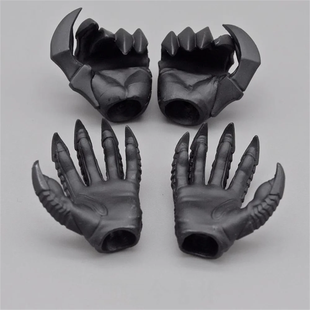 Medicom RAH Zwart Gehandschoende Hand Soorten Model Pal Klauw Hand Soorten Model PVC Materiaal Voor 12 "Action Figure Collectable DIY 1/6