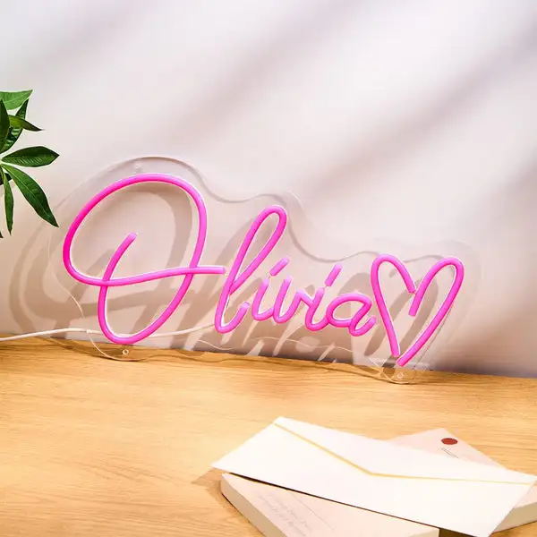 Neon personalizzato Led Personalizzato Camera da letto Decorazione della stanza Insegna Forniture per matrimoni Lampada da parete Casa della mamma San Valentino