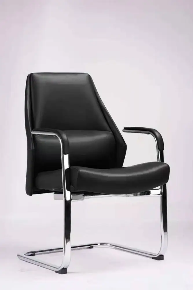 Pengpai New style high Back staff chair PU luxury Leather executive office chair image 4