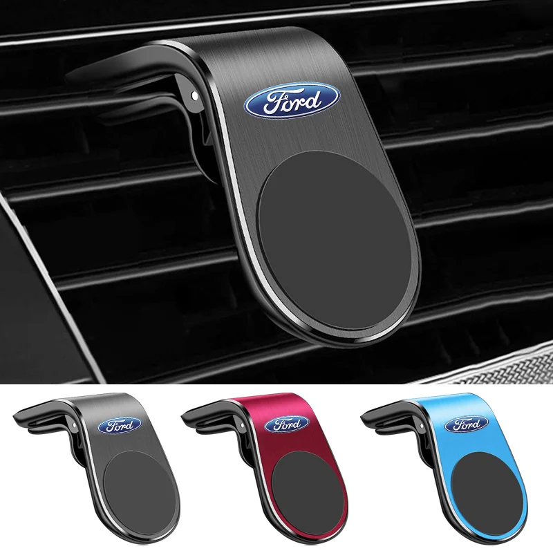 Magnetic Car Mobile Phone Holder Air Vent Stand Clip Mount For Ford Focus ST Ranger Mondeo Kugo Ecosport Fiesta Kuga Fusion