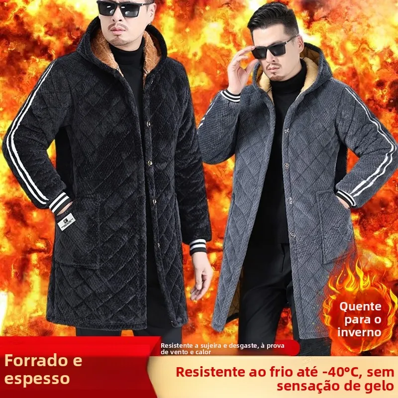 thickened-fleece-work-coat-men's-winter-new-style-protective-coat-dirty-proof-oversize-gown-for-housework-and-cleaning