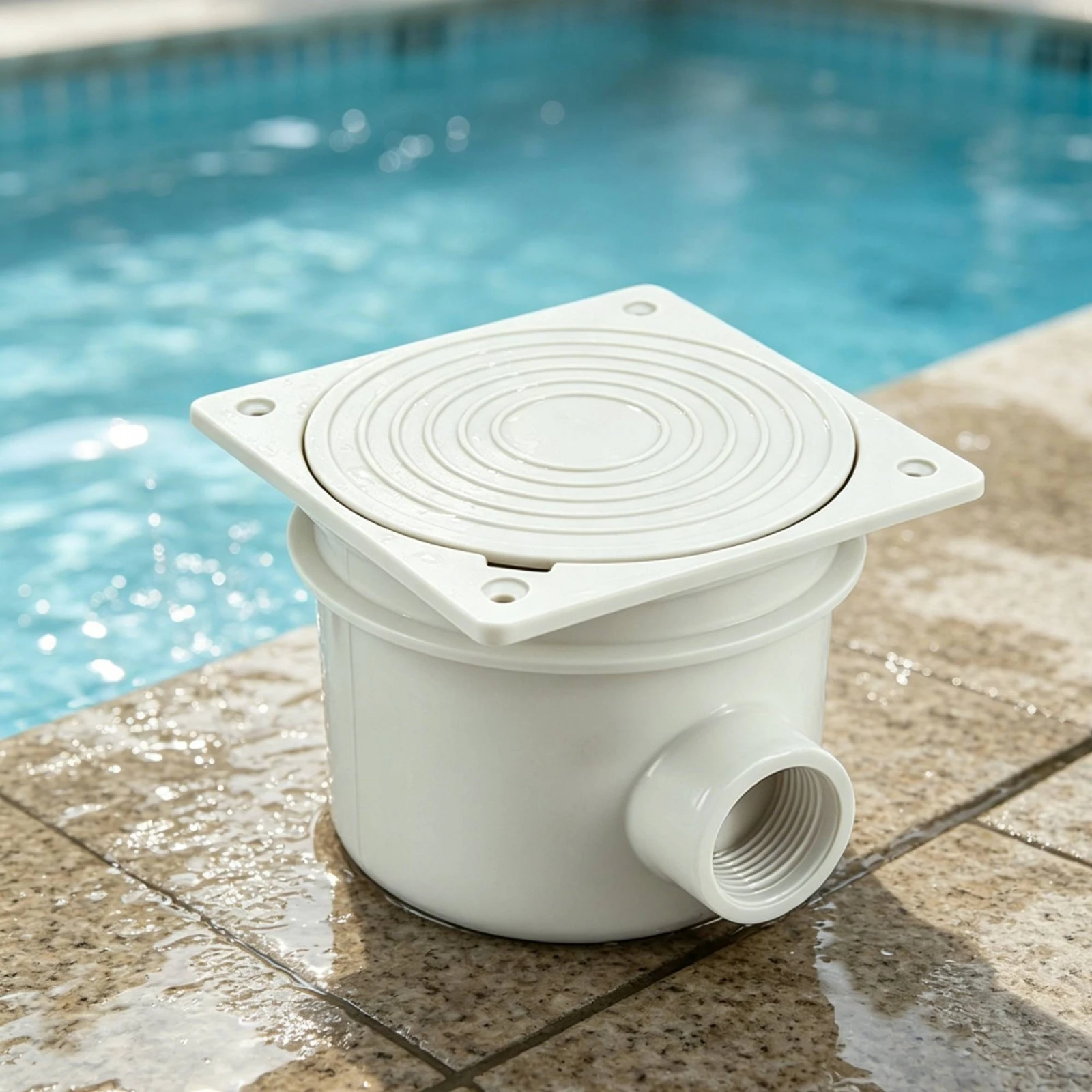 Pool Light Junction Box Sealed Pool Junction Box Slim Compact for Electricians, Swimming Pools