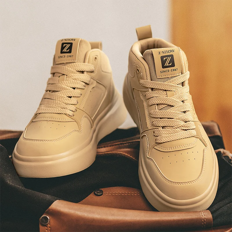 

2025 Men's New Autumn White Sneakers - Breathable Casual Shoes, Couple Style, Trendy & Best Selling