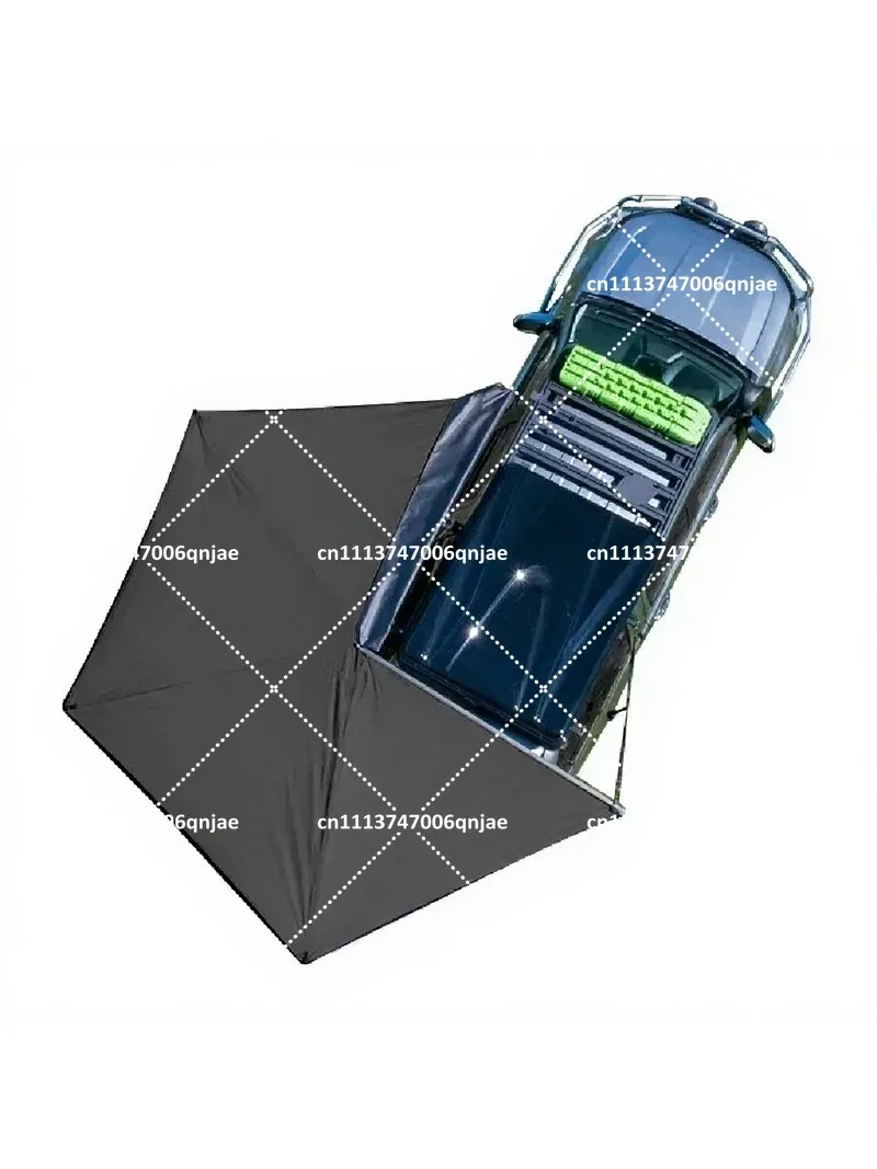 Quick Setup Car Side Awning Sun Rain Shelter for Outdoor Camping Travel Five-Sided Design