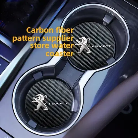 Biltillbehör Vattentät Underlägg Halkfri Vattenkoppmatta För Peugeot 407 3008 307 308 206 508 208 207 607 106 301 408 5008 10 best sales Peugeot 408 GT - №3