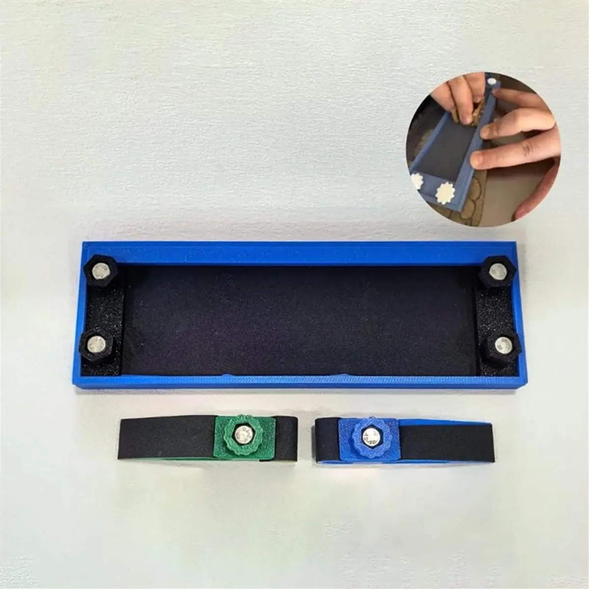 Watch Brushed Polishing Fixture, Watch Case Band Refurbish Holder,Watch Case Grinding Polishing Repair Tool A