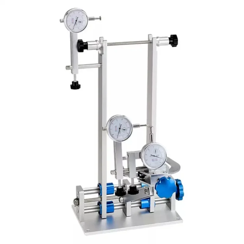 LOKEEVAN Fietswiel Truing Stand Fietswiel Uitlijning Reparatie Tool met Meetklok voor Quick Release Steekas Fietsen Reparatie - afbeelding 2