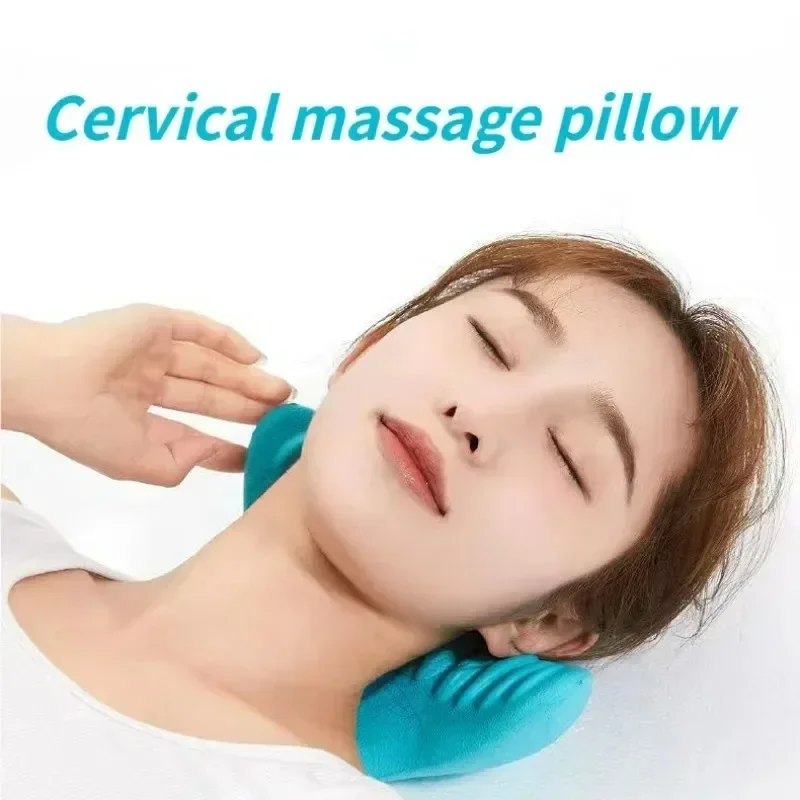 Cervical Massage Pillow Neck Gravity Acupoint Massager Neck Stretching Shoulder Neck Traction Orthosis