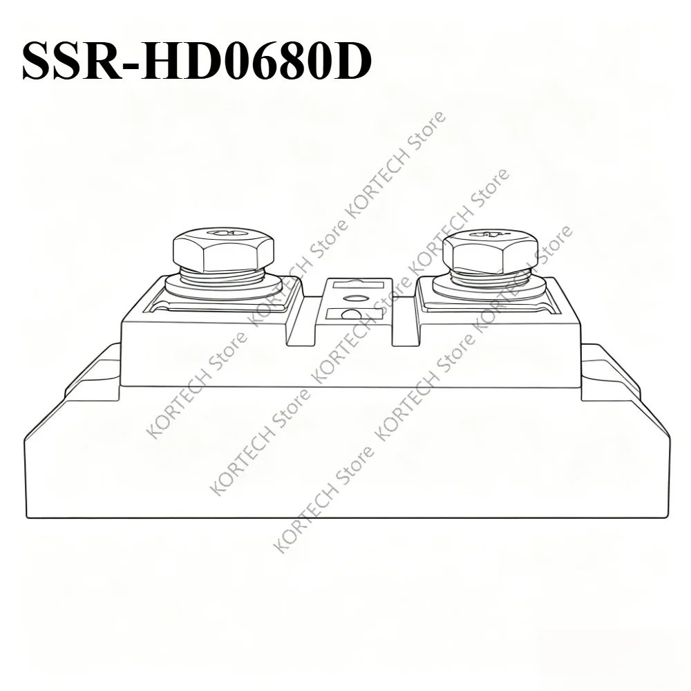 Original new SSR HD0680D  HD06100D HD06120D 24VDC DC control DC 80A 100A 120A 150A 200A 300A 400A 500A