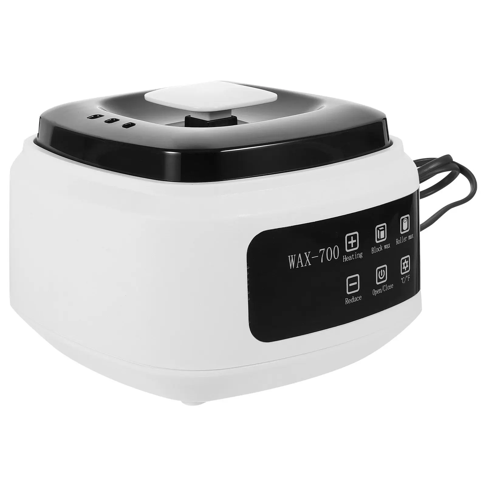 

Wax Warmer for Hair Removal Professional Electric Hot Wax Machine Portable Body Brazilian Eyebrow Depilatory Device Us Plug