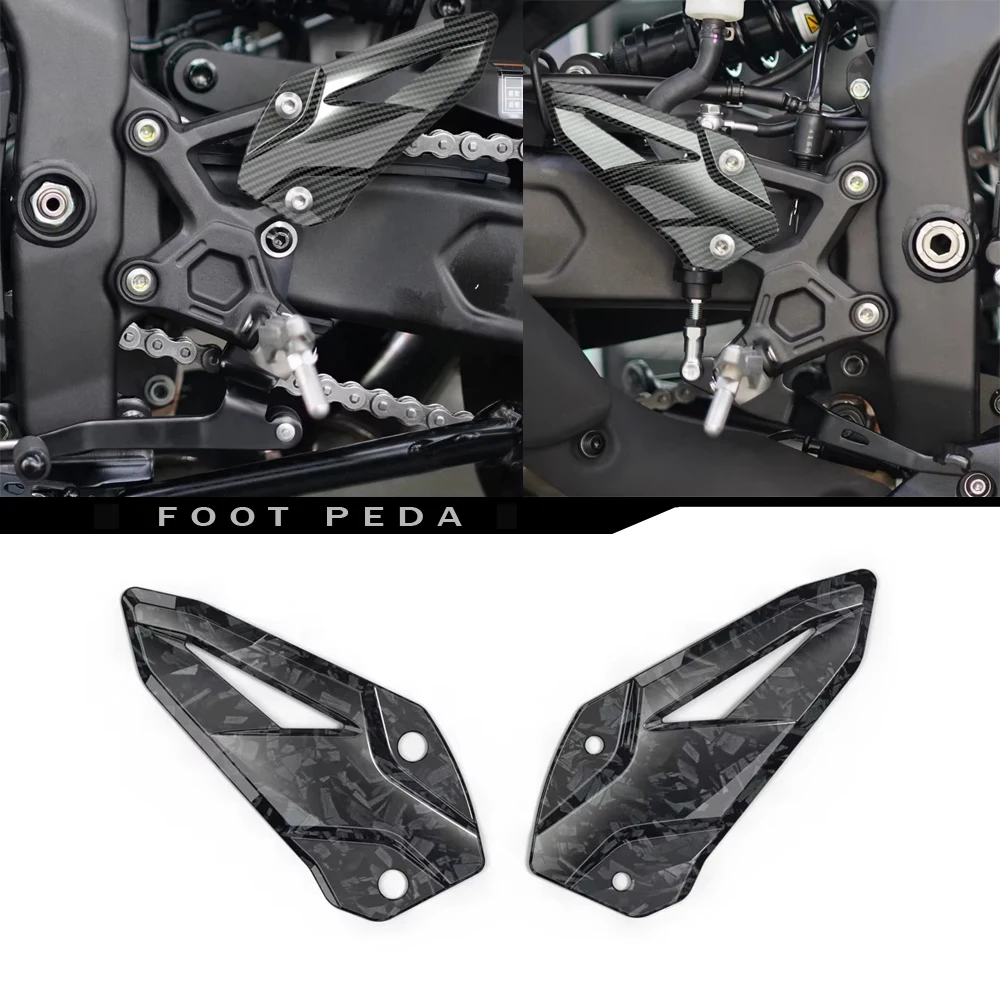 

Motorcycle Foot Pedal Heel Protective for Kawasaki ZX-10R ZX-10RR 2011-2024
