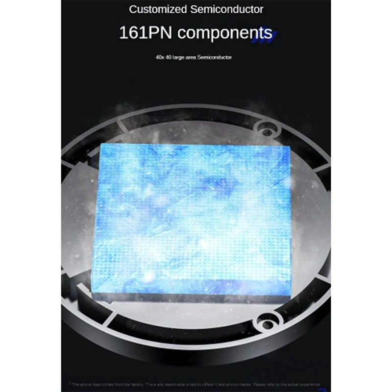 Flat Panel Cell Phone Radiator High Power Icing Radiator Cell Phone Cooling Artifact Speed Cold