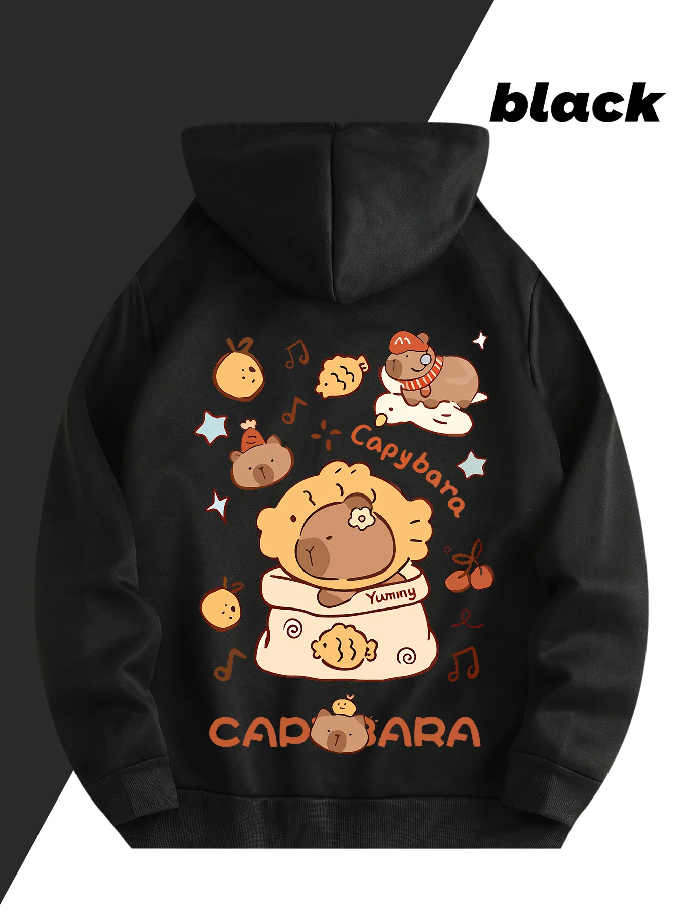 

Новая модель мужской высококачественной толстовки с рисунком Капибары, мягкая и удобная для ношения.