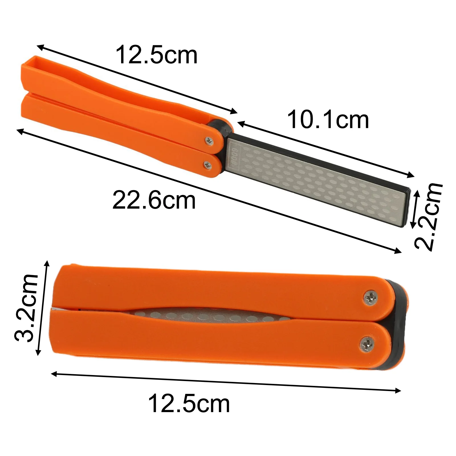 Compact Sharpener Pocket Sharpener Lightweight Design Convenient To Use Easy To Carry Compact Sharpening Stone Gadget Black