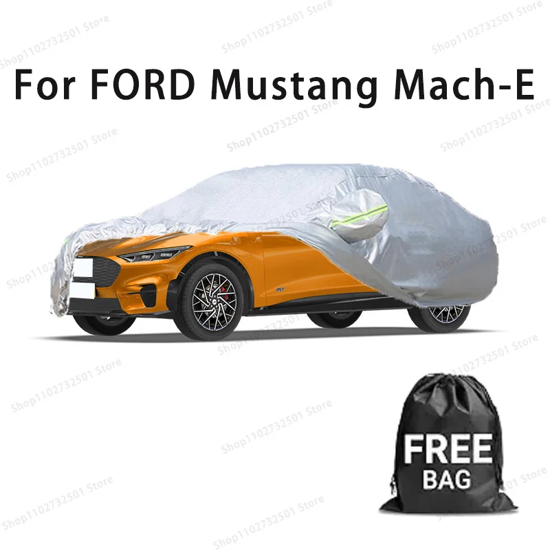 Car cover For FORD Mustang Mach-E Full cover Waterproof sun protection cover Scratch resistant cars accessories