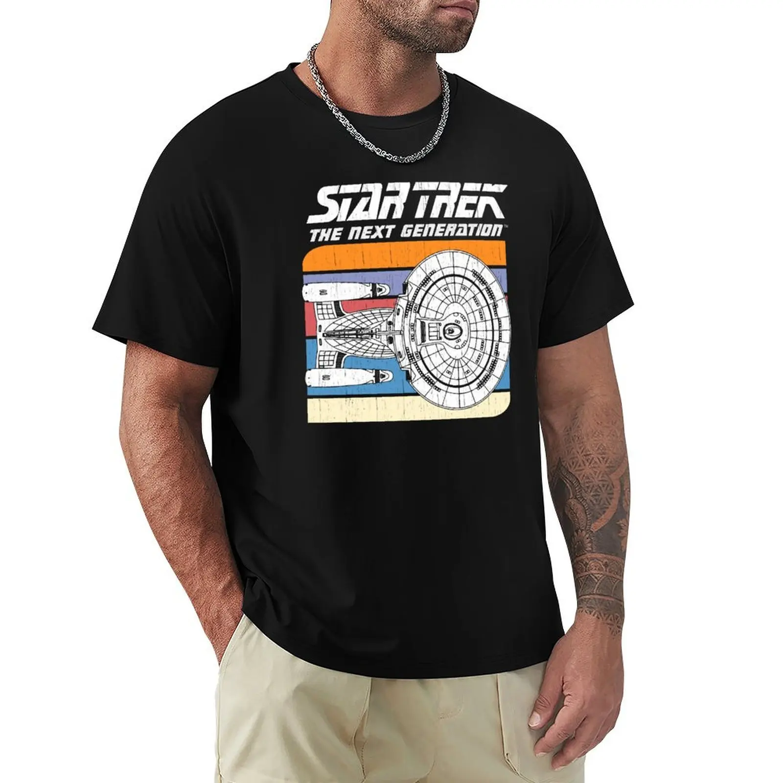 

Star Trek: The Next Generation Retro Enterprise Computer Panel T-Shirt man t shirt men tshirt