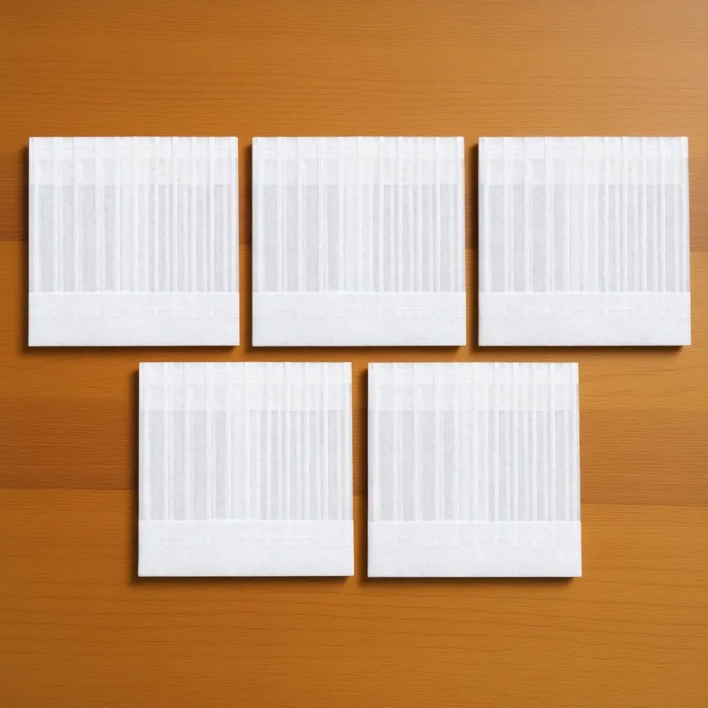 

5 шт. одноразовых поварских колпаков из нетканого материала 29x29 см для защиты от загрязнений, выпадения волос и перекрестной инфекции, для использования в ресторанах и на кухнях