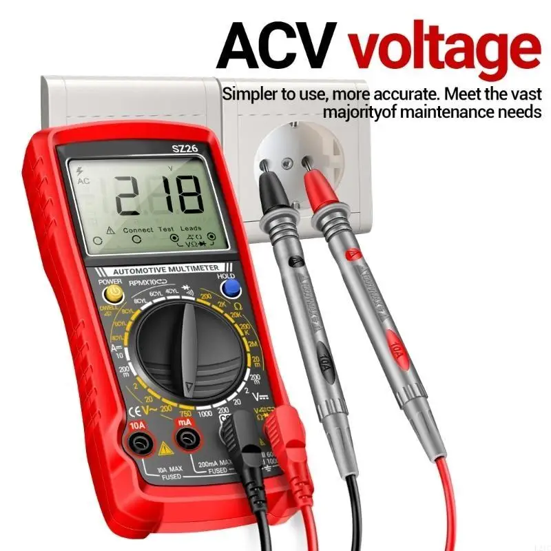 

2025 New Auto Off Multitester Current Tester Precisions 1999 Count Multimeter