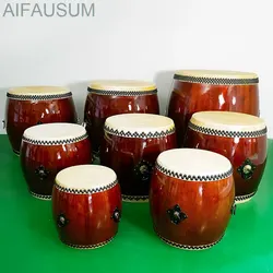 30cm-60cm Cowhide drum musical instrument Coloratura drum Hand drum with drumsticks