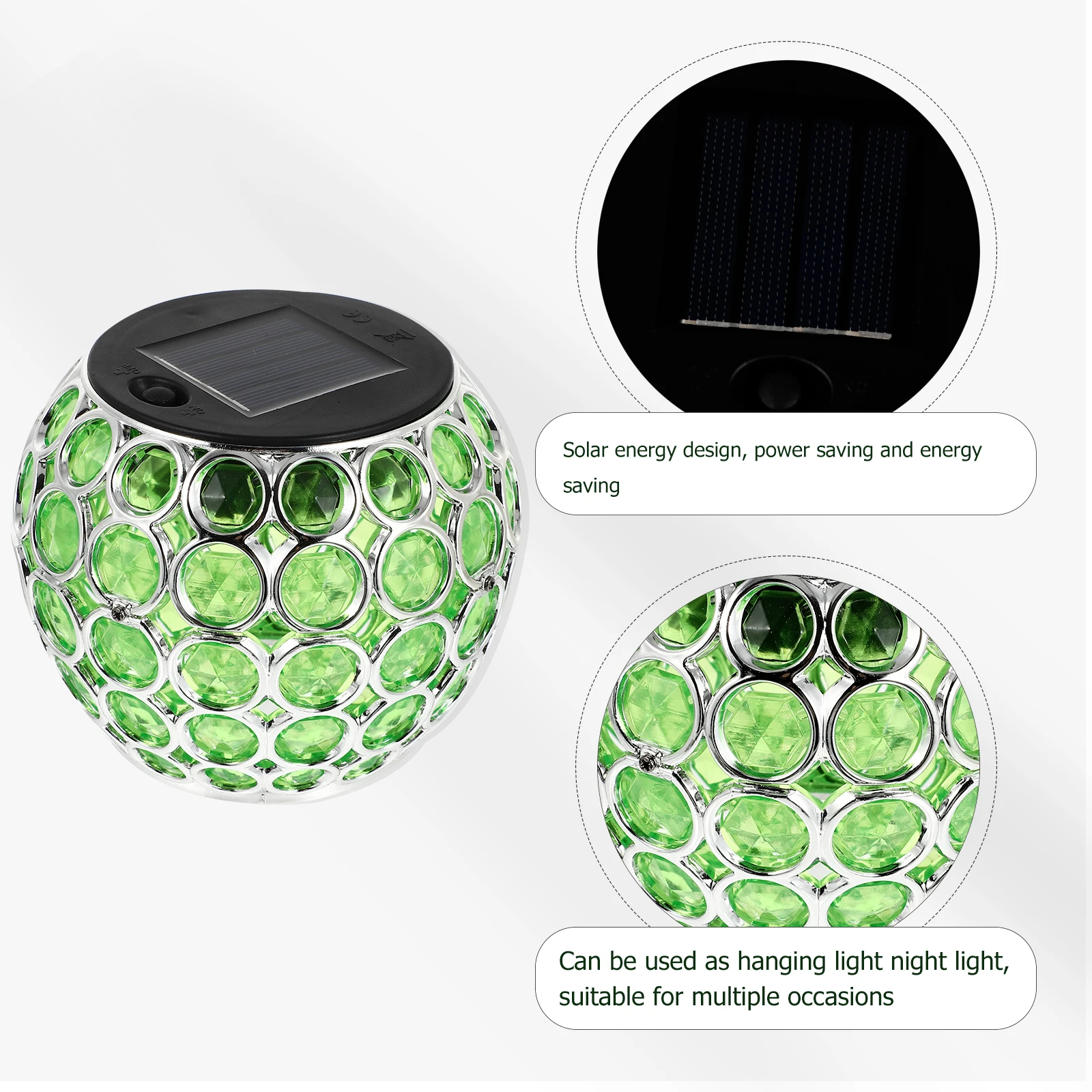 

Yard Light Outdoor Decorative Lamp Garden Scene Hanging Led Solar Lamp Adornment Durable Festival Atmosphere Hollow-Out Solar