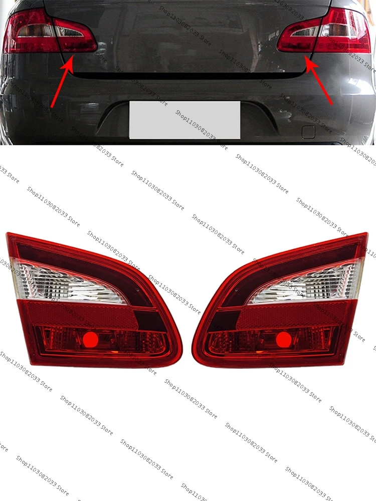 

Для Skoda Superb MK2 2008 2009 2010 2011 2012 2013, задние фонари автомобиля, стоп-сигнал, Стайлинг автомобиля
