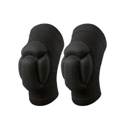 1 Pair Protective Knee Pads Thicken Protection Sports Elastic Anti Collision Pads Fitness Basketball Volleyball Knee Protector