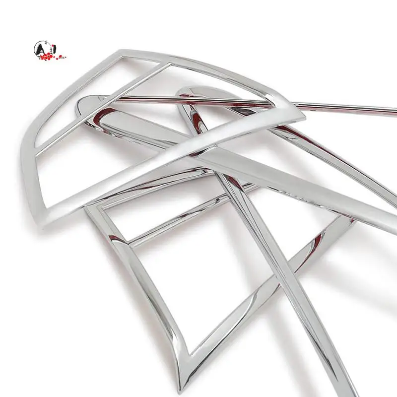 

A10E-For Hyundai Tucson IX35 2010-2014 High Quality ABS Chrome Rear Taillight Lamp Hood Decoration Cover Trims Accessories 4Pcs/