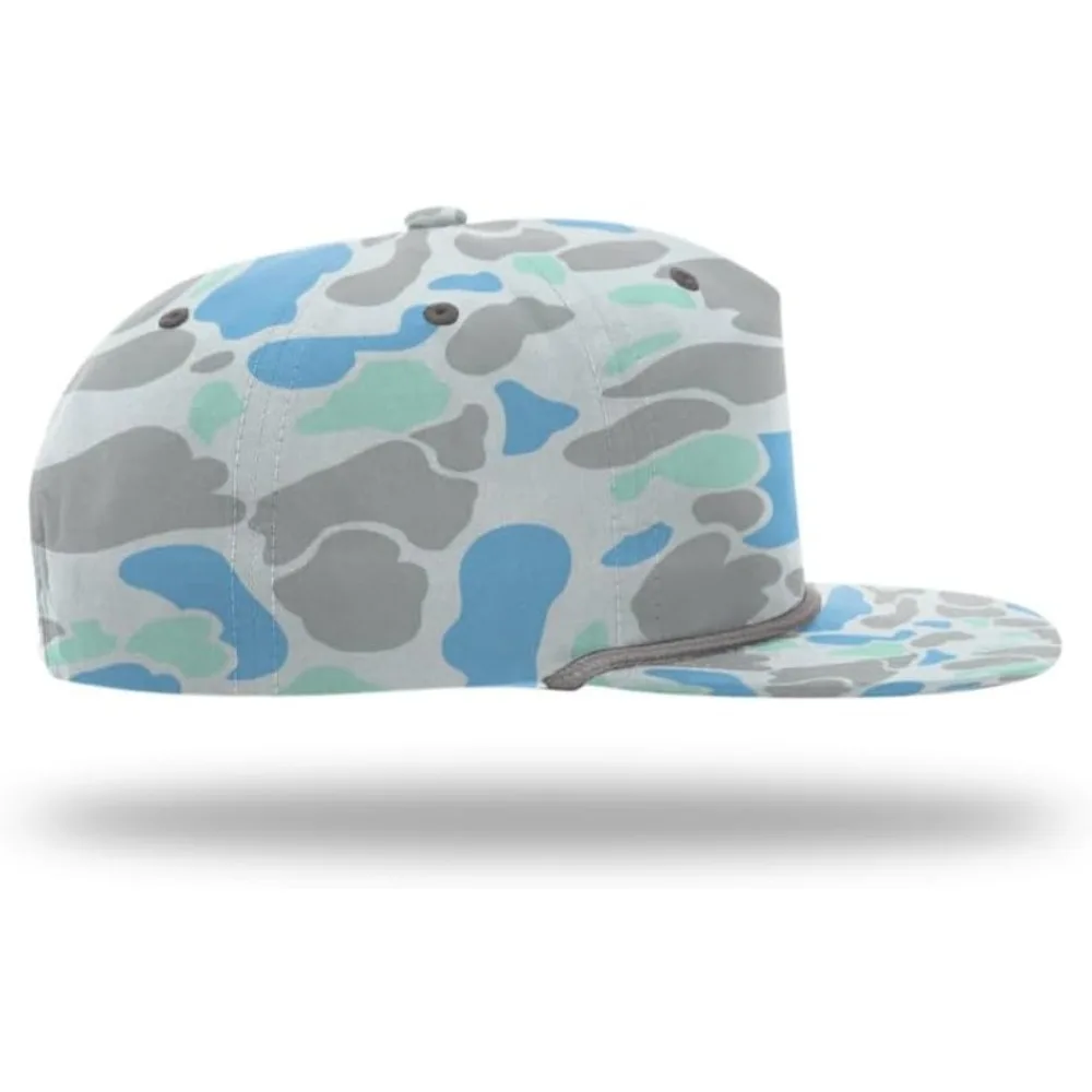 Regulowana czapka typu snapback z ochroną przeciwsłoneczną UPF 50+ |   Dostępne opakowania zbiorcze dla papuszy, zapinane na zatrzask, typu flip-up.