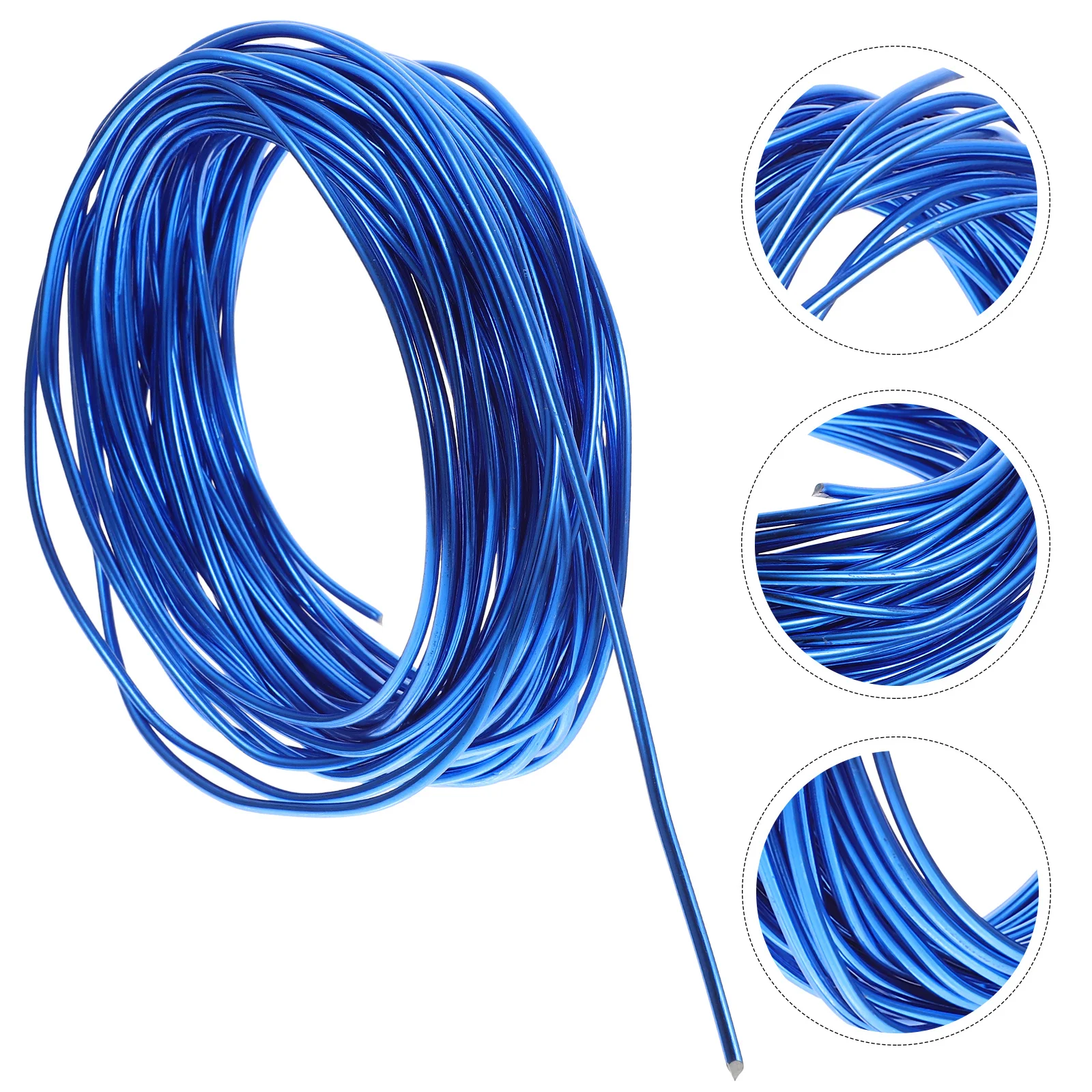 Multi-Function Handicraft Aluminum Wire Anodized Surface Durable Cuttable Jewelry Wire for Sculpting Floral Arrangements DIY