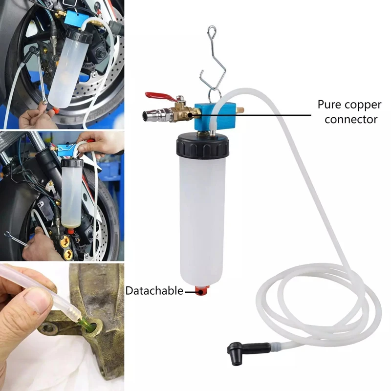 

Универсальный автомобильный инструмент для замены тормозной жидкости, автоматический гидравлический масляный насос сцепления, сменный сливной инструмент для автомобиля, мотоцикла