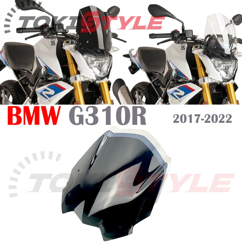 Fit For BMW G 310R 310 R 2017-2024 Motorcycle Accessories ABS Plastic G310R Windscreen Windshield