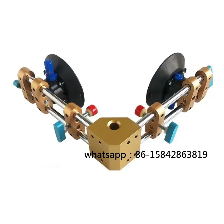 Stone Countertop Installation 90 Degree Right Angle Seam Tensioner Marble Quartz Stone Seamless Splicing Vacuum Suction Cup Tool