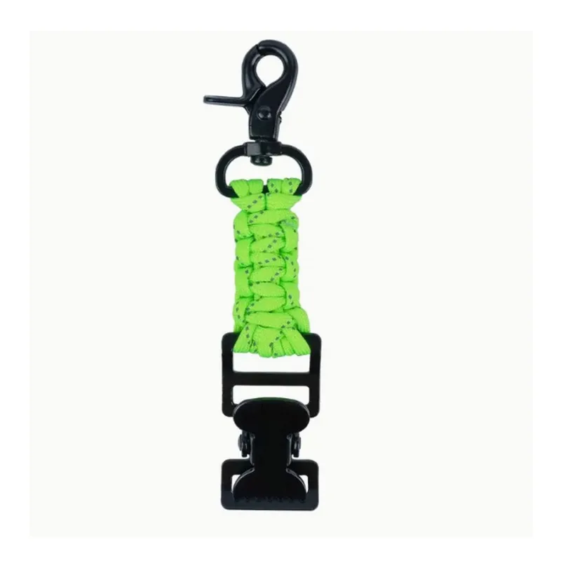 Outdoor Glove Clips Umbrella Rope Woven Tactical Fire Clips for Camping Hiking Backpack Accessories Durable Portable Buckle