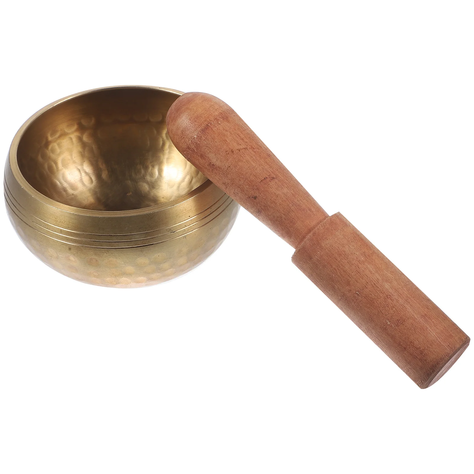 

8.5x8.5x4.5cm Tibetan Buddhist Meditation Singing Bowl Nepal Craft Manual Tapping Relaxation Sound Nepal Bowl Craft