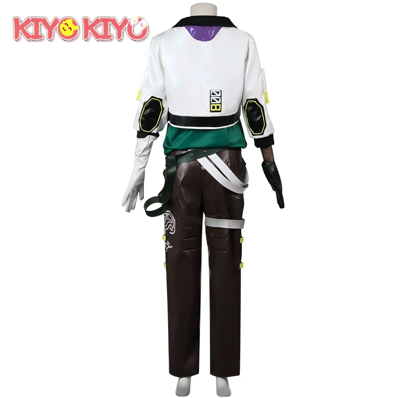 KIYO-KIYO Valorant Deadlock Cosplay Traje para Homens, Jogo Uniforme Terno Set, Trajes De Halloween