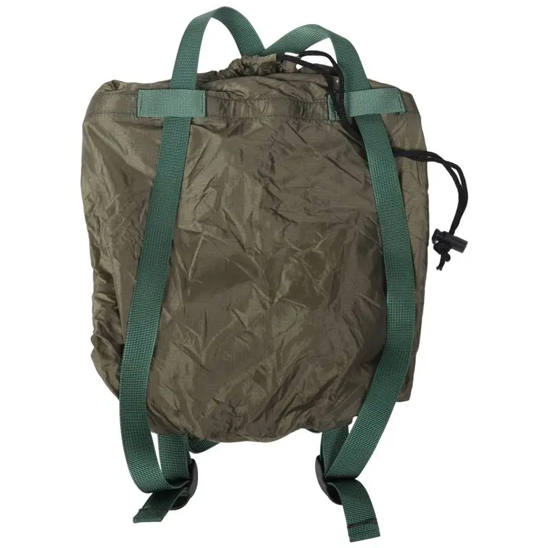 B48B-2X Outdoor Sleeping Bag Compression Sack Waterproof Camping Sleeping Bag Storage Pouch Camping Equipment Army Green