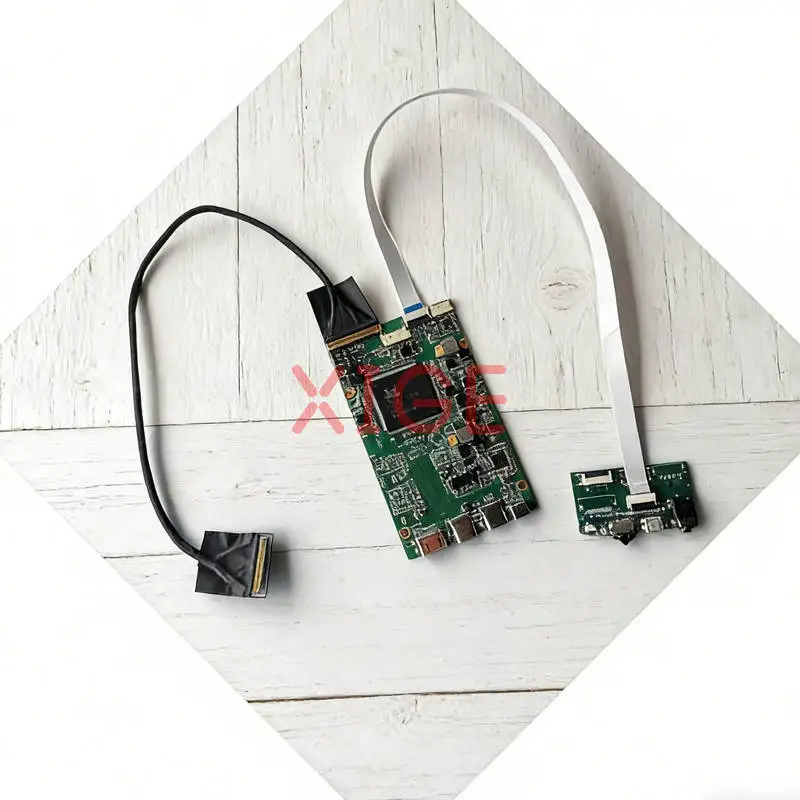 4K Controller Board Fit NV125QUM NV140QUM NE133QUM MNF601EA1 3840*2160 Display EDP 40-Pin 3840x2160 Mini-HDMI USB-C 3.0 Kit DIY