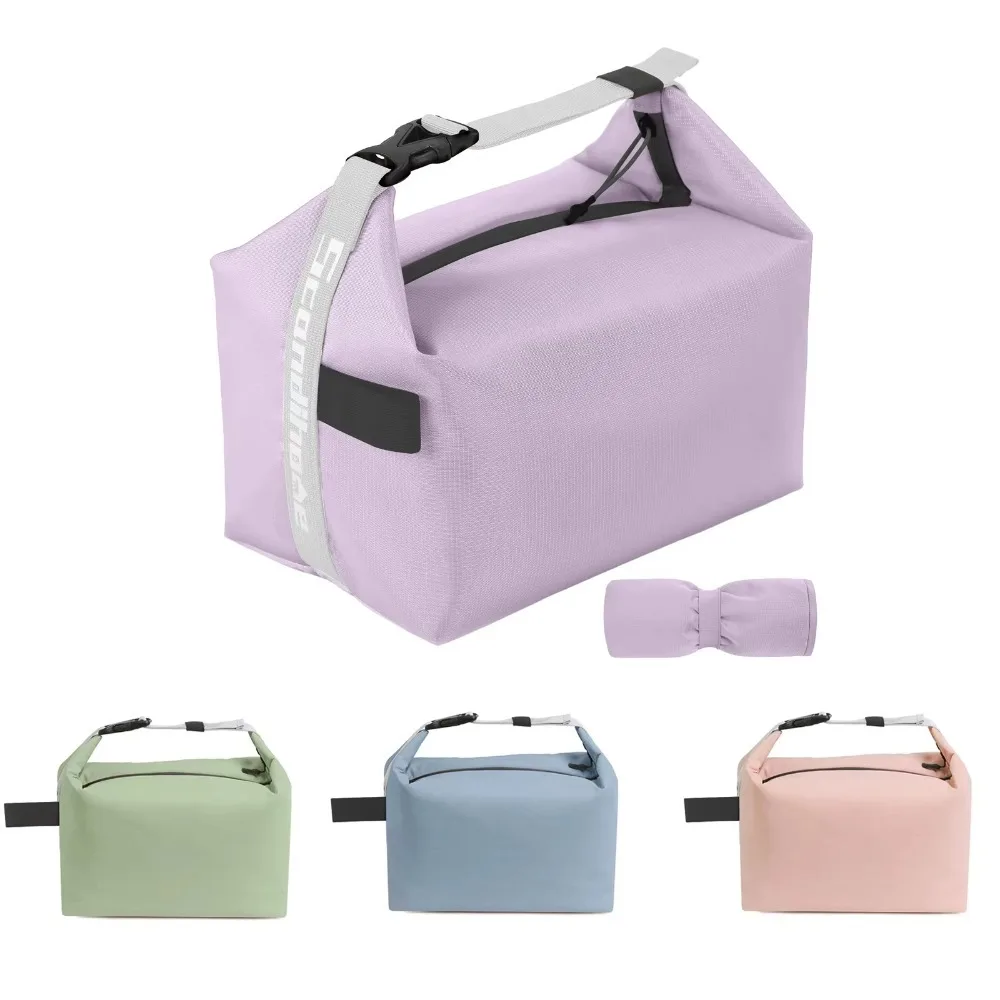 

Fashion Foldable Insulated Bag Leak-Proof Large Capacity Insulated Lunch Bag Eco-Friendly Waterproof Thermal Lunch Box Picnic