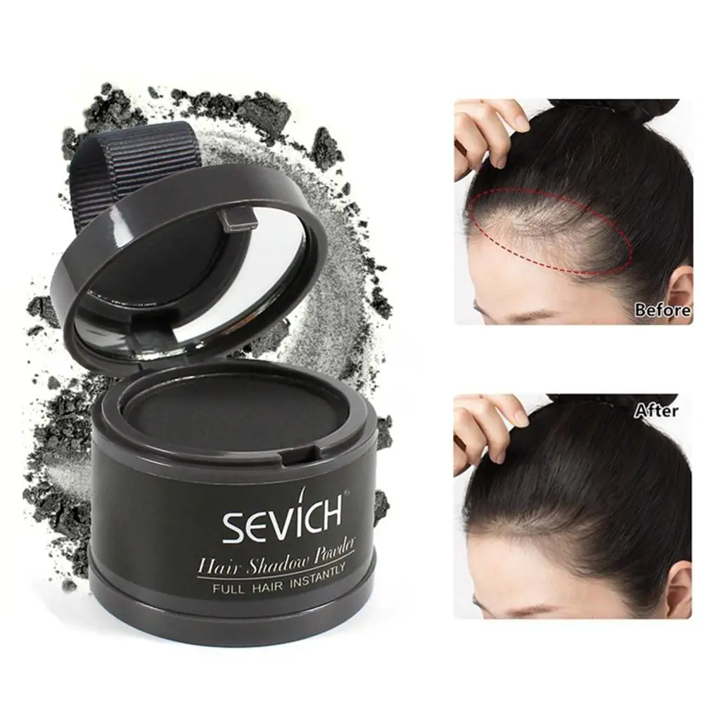 Hair Line Powder Black Root Up Natural Instant Waterproof Hairline Shadow Concealer Coverage Paint Repair Fill In Hair ﻿