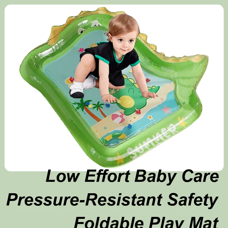 

Baby Play Mat Inflatable Cute Baby Water Toys Toddler Gyms For Beach Daycare Travel Bath Pool Nursery Outdoor Camping