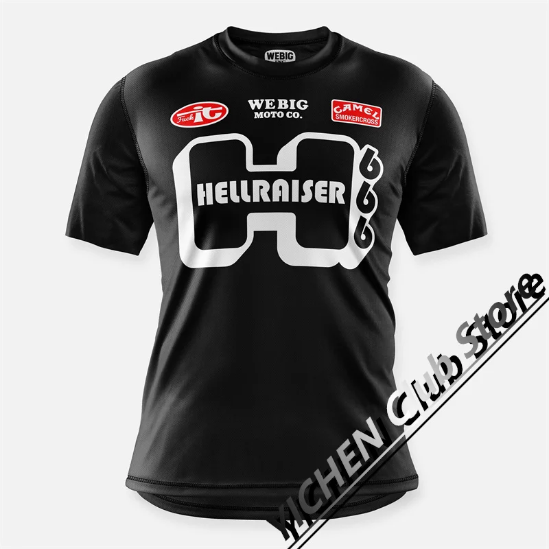 

WEBIG Motorcycle T-Shirt Breathable Quick-Drying Off-Road Racing Suit Bicycle Motorcycle Riding Suit Men's And Women's T-Shirt