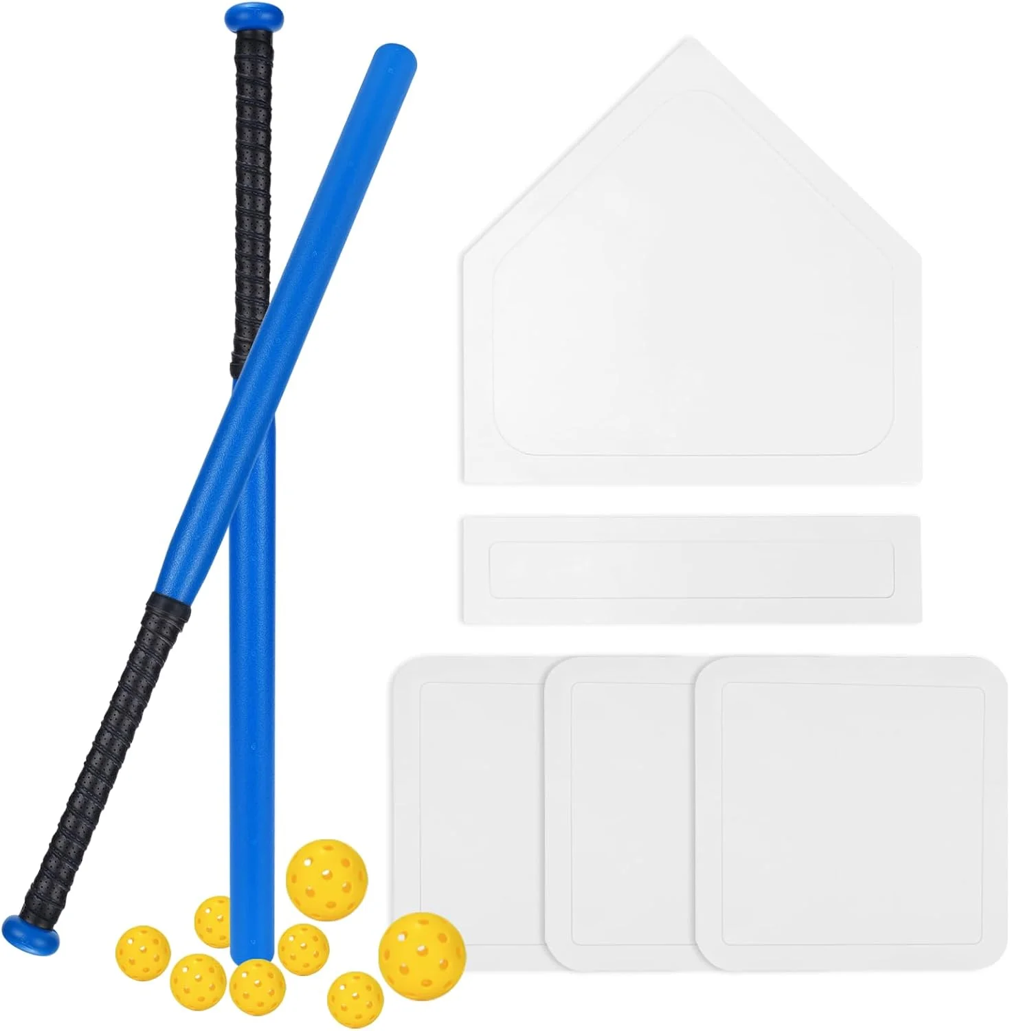 13-pcs-baseball-bat-set-include-2-plastic-baseball-bat-32-inch-6-plastic-balls-5-throw-downs-base-for-baseball-softball-batting